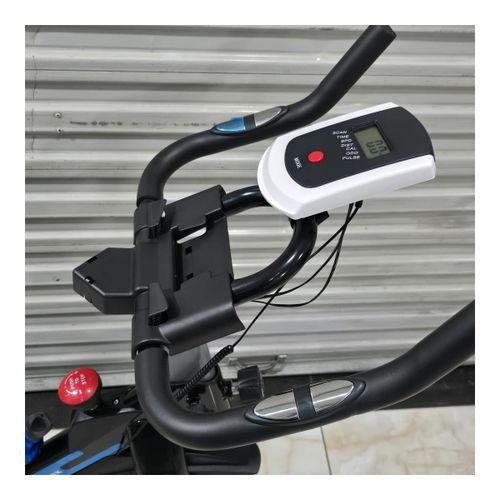 Euromax Indoor Spinning Exercise Bike with LCD Display, Phone Holder & Approx. 6kg Flywheel