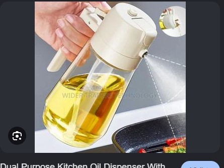 🍒2 in 1 Oil Jar Sprayer & Dispenser 600ml – Premium Kitchen Oil Control Bottle🩸🩸modern kitchen essential designed for precision, convenience, and healthier cooking habits. Whether you are frying, g