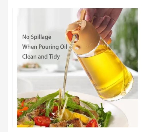 🍒2 in 1 Oil Jar Sprayer & Dispenser 600ml – Premium Kitchen Oil Control Bottle🩸🩸modern kitchen essential designed for precision, convenience, and healthier cooking habits. Whether you are frying, g