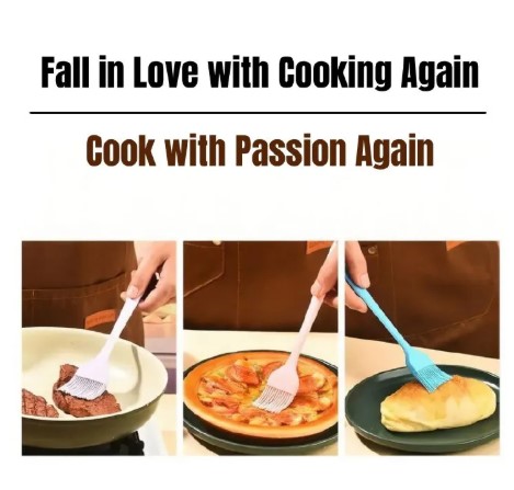 Food-Grade Silicone Basting Brush Heat-Resistant Kitchen Basting Brush Pastry Brush Grill Brush Cooking Brush Oil Pastry cake baking cooking kitchen toolFood-Grade Silicone Basting Brush Heat-Resistan