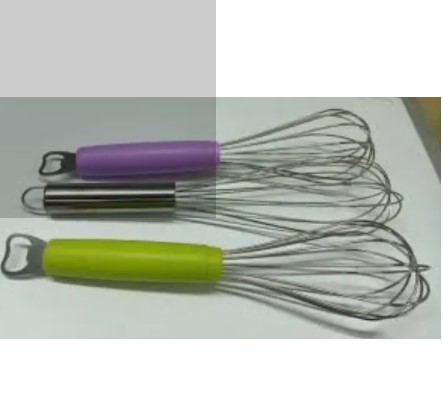ON OFFER 1Pc Stainless Steel Whisk Mixer with opener Wire Cake Egg Frother Beater Baking Tools Kitchen Tool.