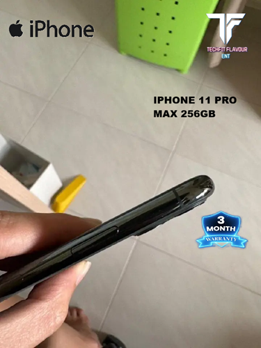 IPHONE 11 PRO MAX 256GB EX-UK | 6.5" OLED | TRIPLE CAMERA 12MP | SMOOTH A13 BIONIC PERFORMANCE Face ID security 3 months warranty.