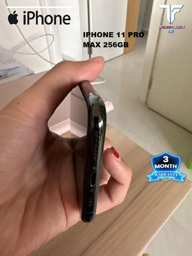 IPHONE 11 PRO MAX 256GB EX-UK | 6.5" OLED | TRIPLE CAMERA 12MP | SMOOTH A13 BIONIC PERFORMANCE Face ID security 3 months warranty.