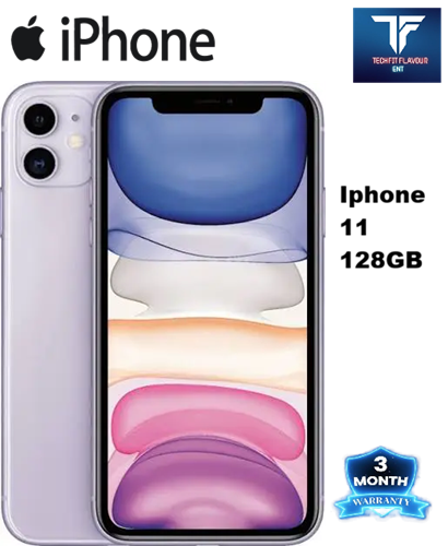 Iphone 11 128GB 4GB EX UK 6.1-Inch Liquid Retina HD LCD display Dual-camera system with 12MP; night mode, Portrait mode, and 4K video up to 60fps A13 Bionic chip SEALED BOX 3 months warranty.