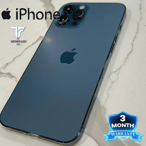iPhone 12 Pro Max 256GB + 6GB RAM 5G 6.7'' Super Retina XDR OLED Display 3687mAh Battery20W Fast Charging &15W MagSafe Wireless Charging Triple 12MP Main EX-UK 3 MONTHS WARRANTY.