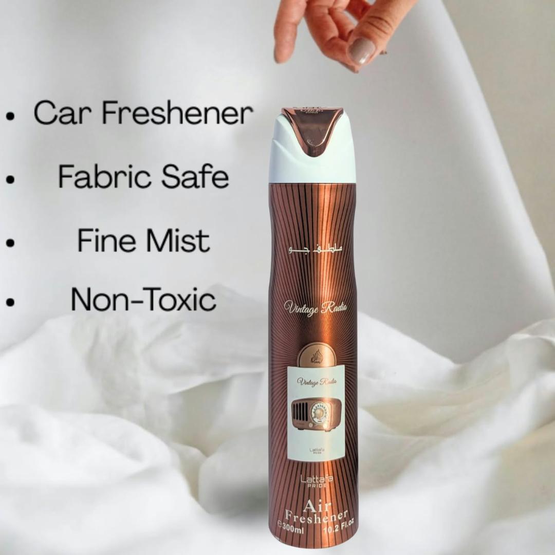 Vintage Radio Air freshener | Car / Homes / House  / Carpets Refreshner  | Long Lasting Spray - BOMA YETU Store - Black Friday Deals