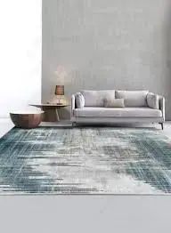 Luxury Modern 3D Visual Effects Soft Velvet Living Room Area Carpet 7x10 Feet, Premium Anti-Slip Large Floor Rug with Elegant Geometric Pattern for Bedroom, Dining Space and Contemporary Home Decor