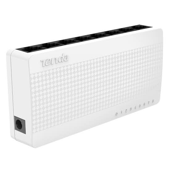 Tenda S108 8-Port 10/100Mbps Ethernet Switch – Unmanaged Desktop Network Switch