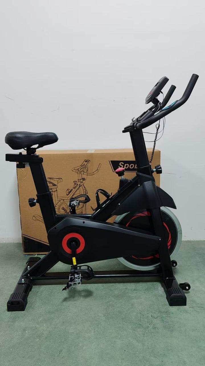 Euromax Fitness Exercise Bike / Spin Bike – Home Cardio & Strength Training, Great for home cardio workouts, Adjustable workout intensity, Comfortable adjustable seating.