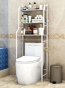 COST EFFECTIVE        Over The Toilet Rack Organizer Toilet Stand Tidy Organizer    Over The Toilet Storage,Toilet Rack,Bathroom Organizer Over Toilet Storage Shelf Bathroom Rack Freestanding Space