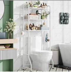 COST EFFECTIVE        Over The Toilet Rack Organizer Toilet Stand Tidy Organizer    Over The Toilet Storage,Toilet Rack,Bathroom Organizer Over Toilet Storage Shelf Bathroom Rack Freestanding Space
