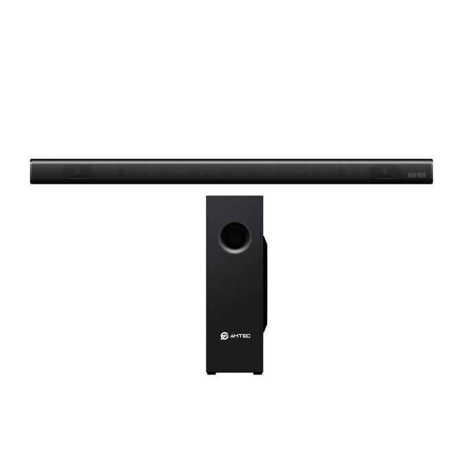 Amtec AM-03 2.1CH SOUNDBAR SYSTEM WIRELESS BLUETOOTH CONNECTION WITH FM RADIO