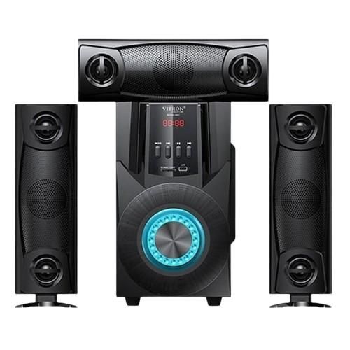 Vitron V641 3.1CH X-Bass Home Theatre System, 10,000W (PMPO), AC/DC Input , with Bluetooth, USB, SD card, AUX, and FM tuner support, Remote control