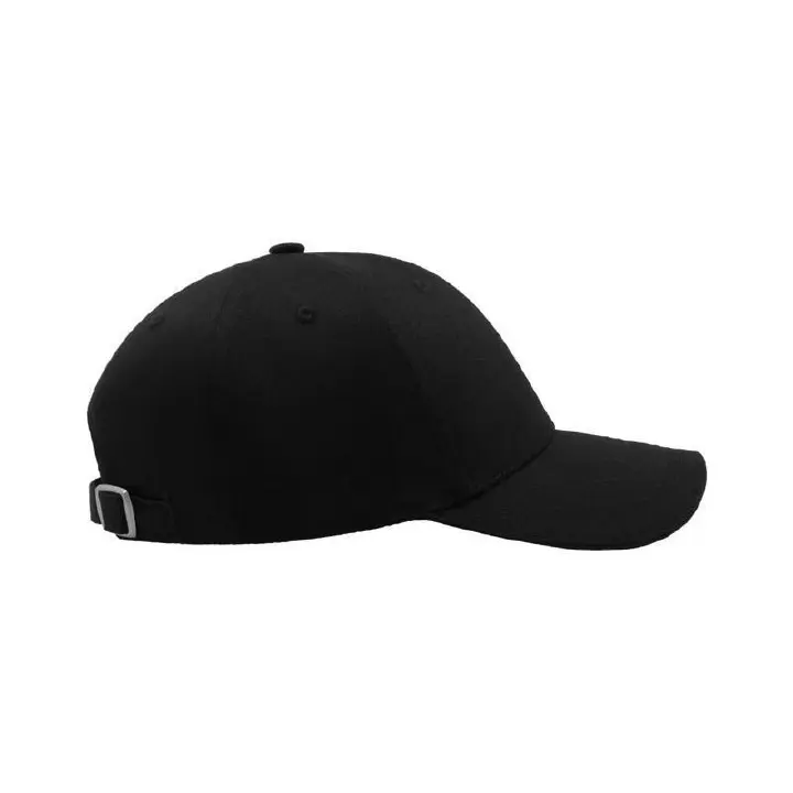 Unisex Plain Black Baseball Cap – Adjustable Casual Sports Hat