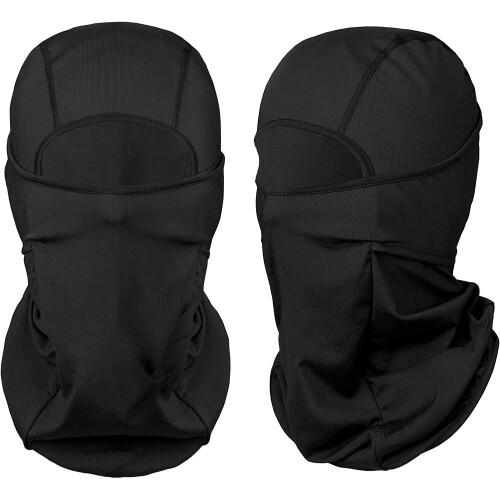 Unisex Balaclava Face Cover – Black Stretch Head Mask for Outdoor Wear