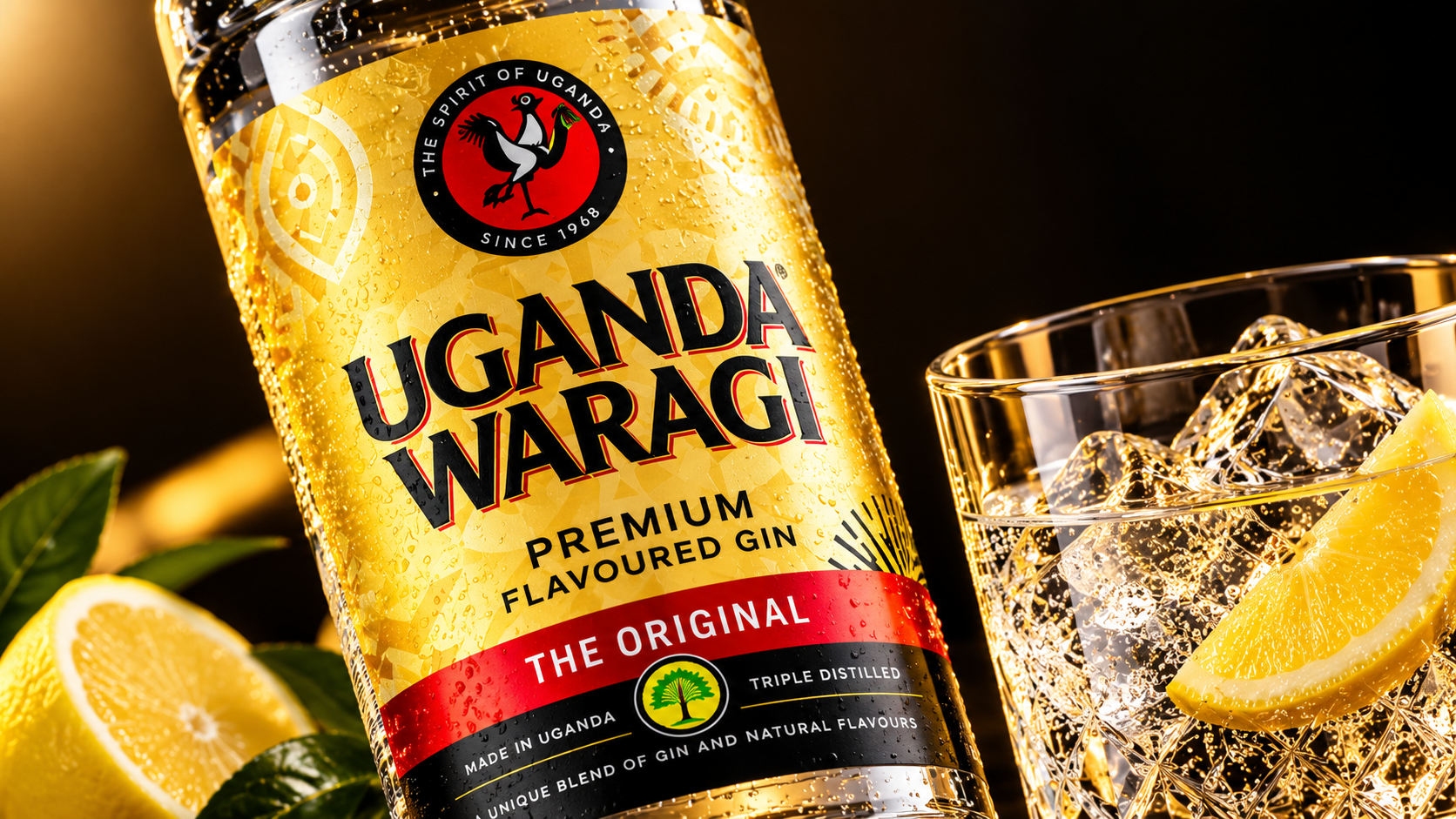 Uganda Waragi Premium Flavoured Gin – Original 750ml. UG. Alcoholic Drink. Spirit.