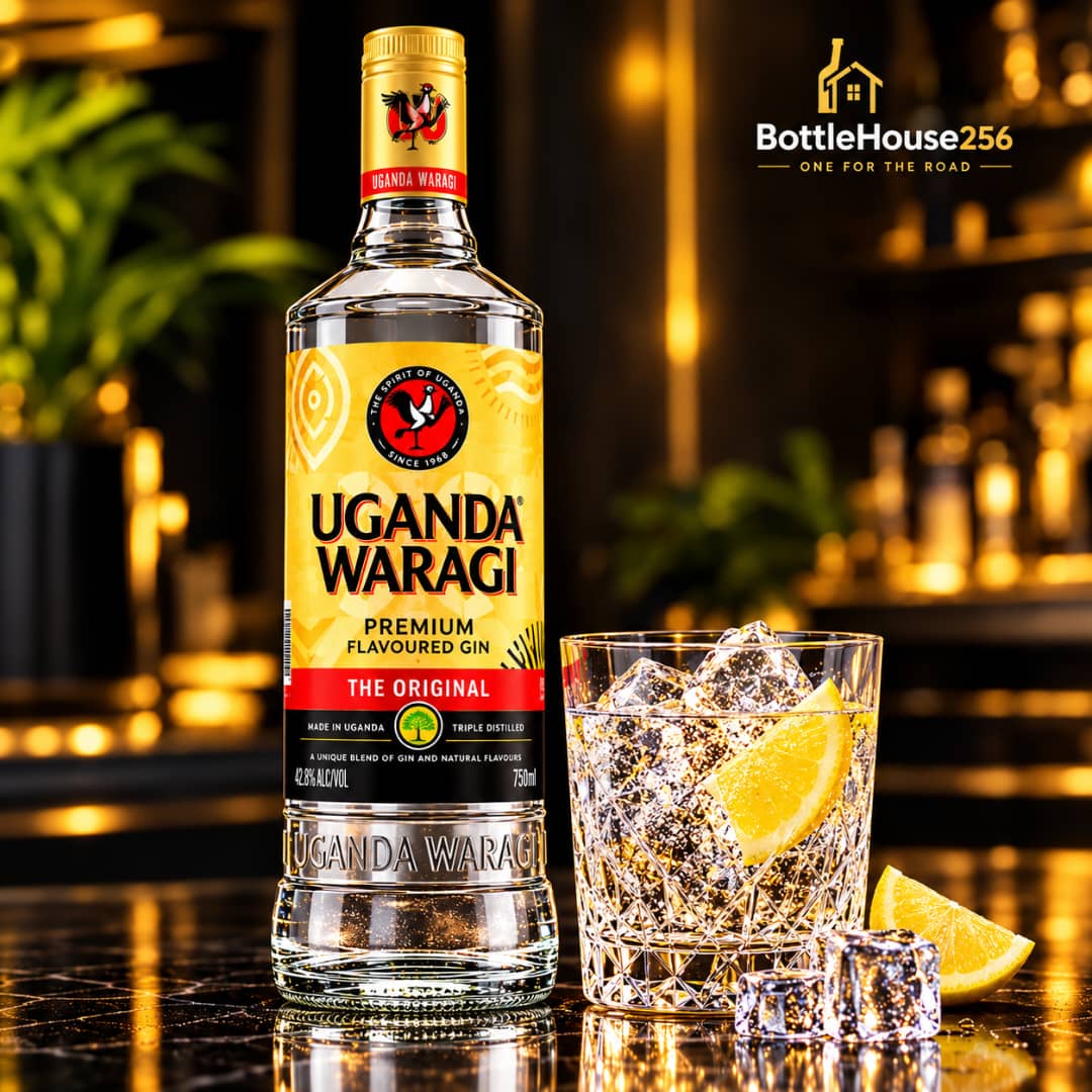 Uganda Waragi Premium Flavoured Gin – Original 750ml. UG. Alcoholic Drink. Spirit.