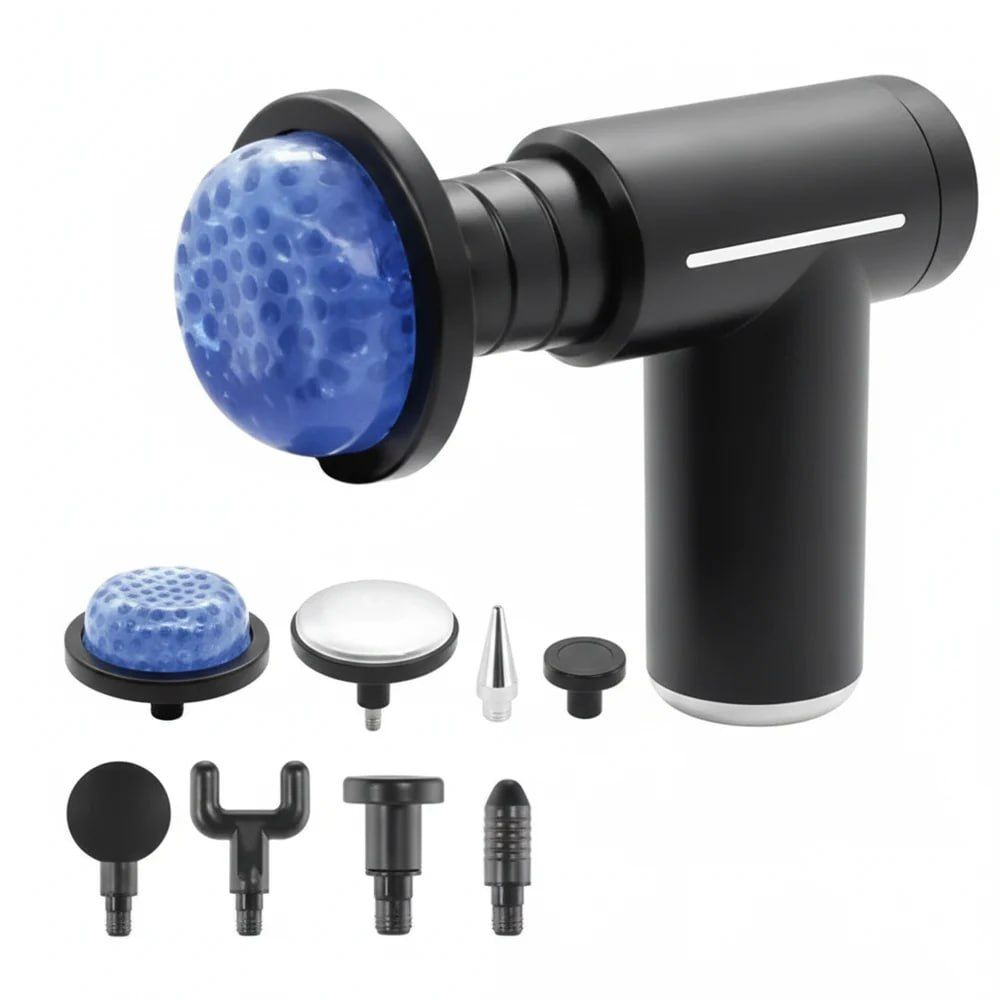 Massage Gun for Full Body [For Hot & Cold Therapy] Body Massager & Foot Massager Machine for Pain Relief For Neck, Back, Leg