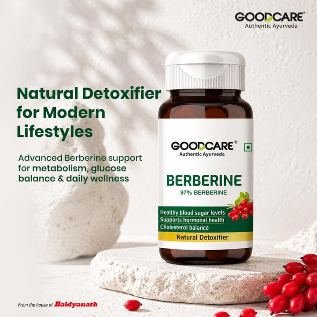 Berberine Capsules 1000mg 60's Berberine Capsules are a metabolic health supplement formulated with Berberis aristata extract. They are traditionally used to help balance blood sugar levels, improve i