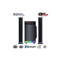 Royal R902 2.1CH Multimedia Speaker System - 65W Bluetooth, USB/SD