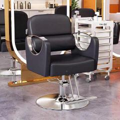 Salon chair Barber chair Hydraulic salon chair Luxury salon chair Salon equipment chair Adjustable salon chair Modern barber chair Salon chair with footrest