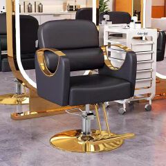 Salon chair Barber chair Hydraulic salon chair Luxury salon chair Salon equipment chair Adjustable salon chair Modern barber chair Salon chair with footrest