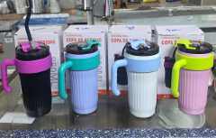 OFFER OFFER 680ml copa thermal mug with steel straw best quality