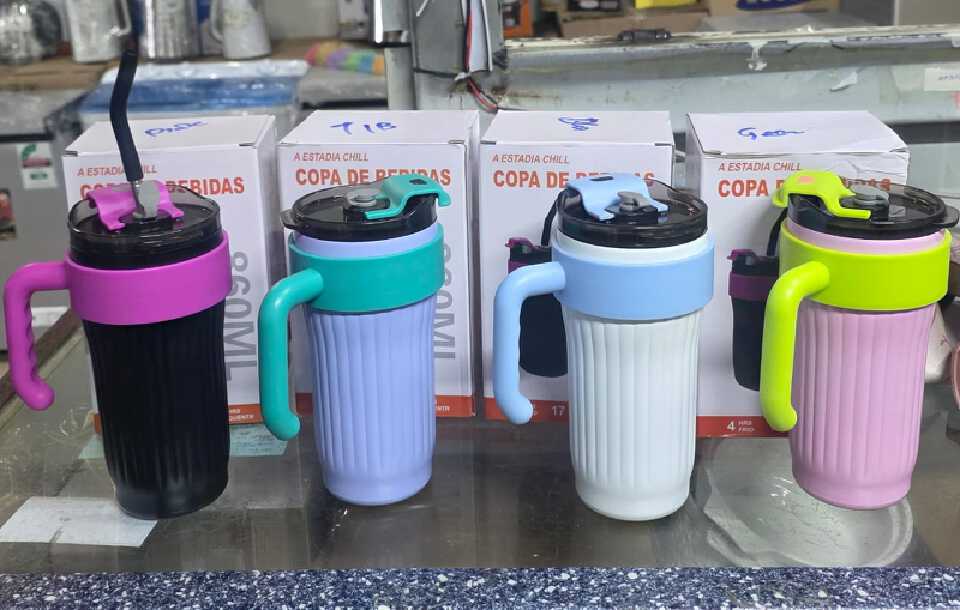 OFFER OFFER 680ml copa thermal mug with steel straw best quality