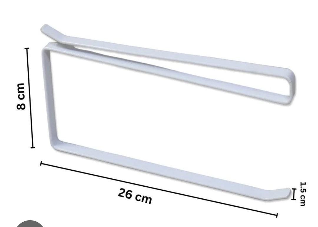 *✅ kitchen Undershelf Paper tissue Towel Organizer Rack*
✅Available colour in White Only*