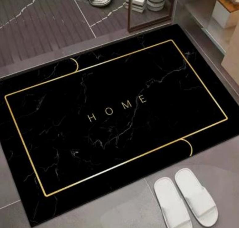*New arrival🫐🛝*🏸Thick Rubber base antislip bathroom mat size 38x58cm now available