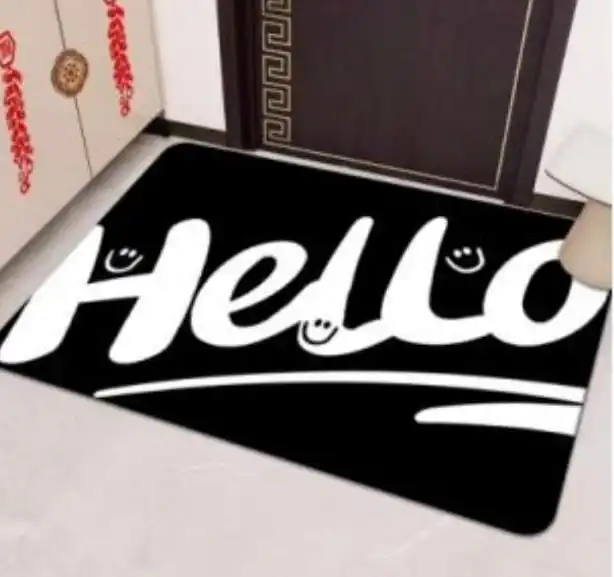 *New arrival🫐🛝*🏸Thick Rubber base antislip bathroom mat size 38x58cm now available
