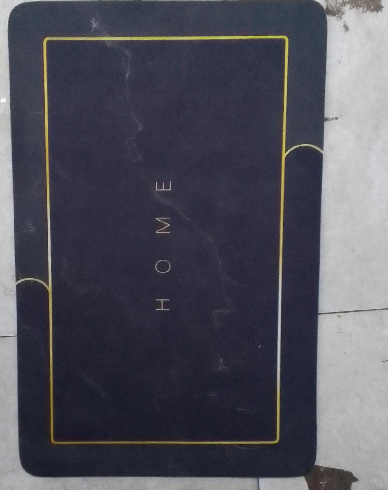 *New arrival🫐🛝*🏸Thick Rubber base antislip bathroom mat size 38x58cm now available