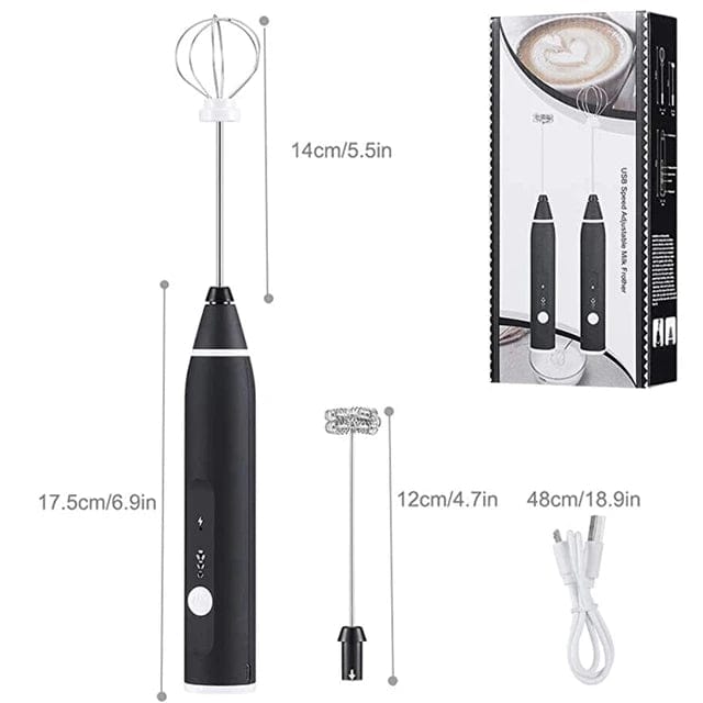 New arrival !!! 2in1 whisk Rechargable coffee frother now available