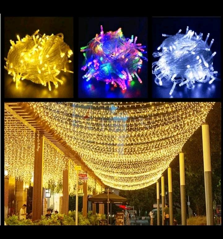 10meters 100 Lights Waterproof Led Christmas String Decoration Colorful Lights Lighting Wedding Party Home Yard Decor