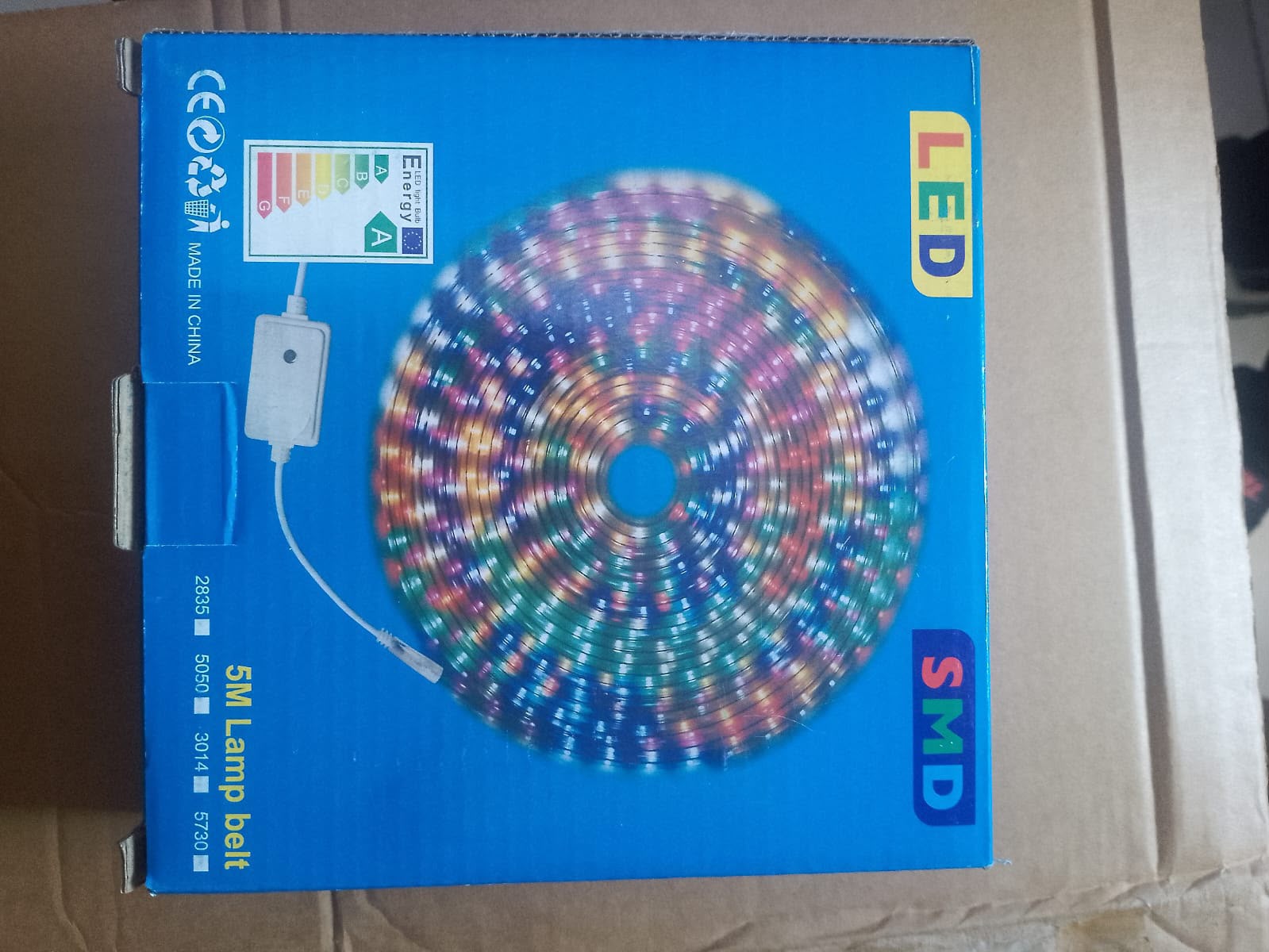 🌈🔥 5M RGB SMD SNAKE LIGHT LED STRIP 💡✨ | 5 METERS FLEXIBLE MULTICOLOR DECORATIVE LIGHTING, STYLISH ROOM DECOR, VIBRANT AMBIENT LIGHTS FOR BEDROOM, GAMING SETUP, TV BACKGROUND & HOME DECOR 🏡🎮😍