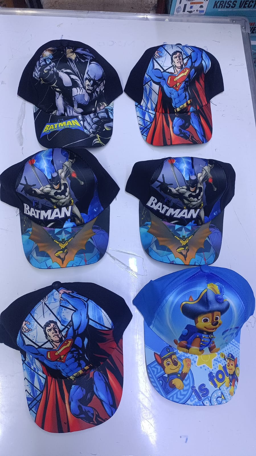 Kids Superhero and Paw Patrol Caps and Capes