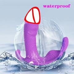 Butterfly Rabbit Vibrator for Women – Remote-Controlled G-Spot & Clitoral Stimulator, 10 Modes, USB Rechargeable