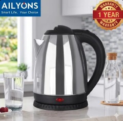 AILYONS 2.0L Stainless Steel Electric Kettle – Rapid Boil & Auto-Shutoff designed for those who value both efficiency and style