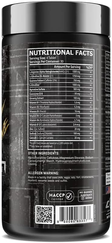 Core Champs NITRIX XTREME | 120 Tablets-Nitric Oxide & Performance Support