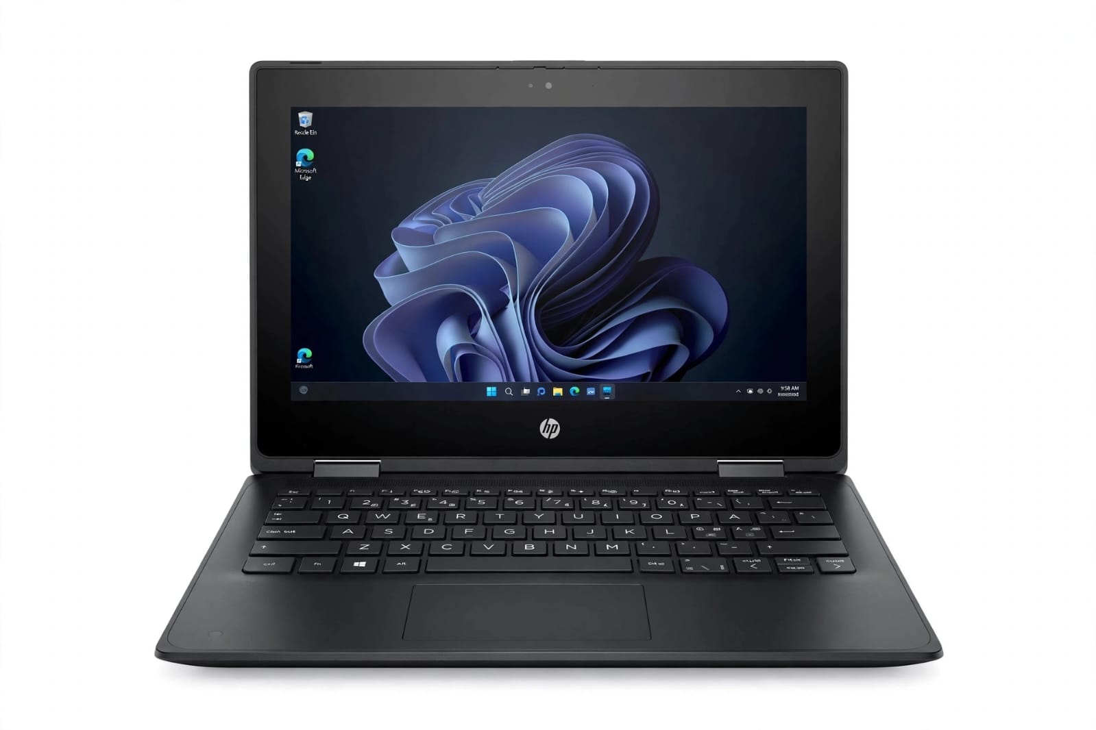 HP ProBook x360 G9 Touchscreen Laptop - Intel - 11.6 Inch HD Touch x360 Convertible 2-in-1 - 4GB RAM 128GB SSD - Windows 11 + Office 2021 - Blue*