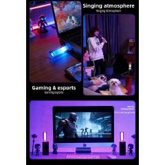 Car LED Interior Lights USB Plug-in – Colorful RGB Ambient Night Light, Mini Portable Atmosphere Lamp for Car, Bedroom & Travel Decoration
