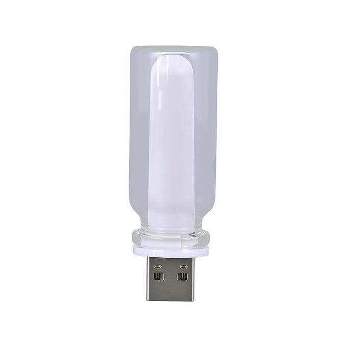 Car LED Interior Lights USB Plug-in – Colorful RGB Ambient Night Light, Mini Portable Atmosphere Lamp for Car, Bedroom & Travel Decoration