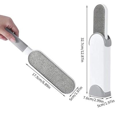 LINT REMOVER, DOUBLE SIDED Lint remover hair fur remover + pocket, watch vedio on how to use it