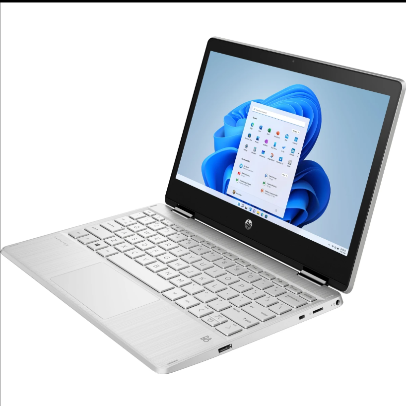 HP Pavilion x360 11m 2-in-1 Touchscreen Laptop, Intel Pentium, 4GB RAM, 256GB SSD, 11.6" HD Touch, Windows 10 - Refurbished