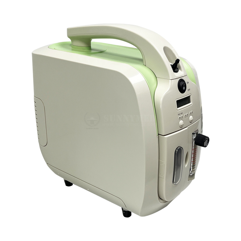 5LPM PORTABLE OXYGEN THERAPY MACHINE, MEDICAL OXYGEN MAKER 5 LITRES, RESPIRATORY CARE OXYGEN CONCENTRATOR, ADJUSTABLE FLOW OXYGEN GENERATOR, HOMECARE OXYGEN SUPPLY DEVICE, ELECTRIC OXYGEN THERAPY CONC