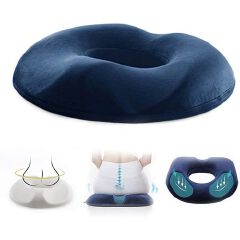 ORTHOPEDIC DONUT CUSHION SEAT RING PILLOW, HEMORRHOID RELIEF SITTING CUSHION, TAILBONE SUPPORT RING PILLOW, COCCYX PAIN RELIEF SEAT CUSHION, MEDICAL DOUGHNUT PILLOW FOR SITTING, POST SURGERY ORTHOPEDI
