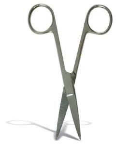 NURSE'S SCISSORS, MEDICAL NURSING SCISSORS, STAINLESS STEEL NURSE SCISSORS, MEDICAL DRESSING SCISSORS, BANDAGE CUTTING SCISSORS, NURSES' UTILITY SCISSORS, CLINICAL SCISSORS, FIRST AID SCISSORS, MEDICA