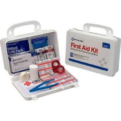 MEDICAL FIRST AID KIT 25 ESSENTIAL ITEMS, HEALTHCARE GENERAL PURPOSE FIRST AID BOX, EMERGENCY MEDICAL FIRST AID KIT, WORKPLACE FIRST AID KIT, HOSPITAL AND CLINIC FIRST AID BOX, VEHICLE FIRST AID EMERG
