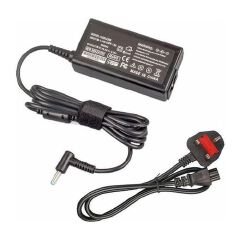 (BUY & GET FREE FUSED POWER CABLE & FREE MOUSE PAD) Original Replacement Complete HP Blue Pin With Power Cable(Flower Cable)-HP Laptop Charger 19.5V 3.33A, 65W for EliteBook series, ProBook series