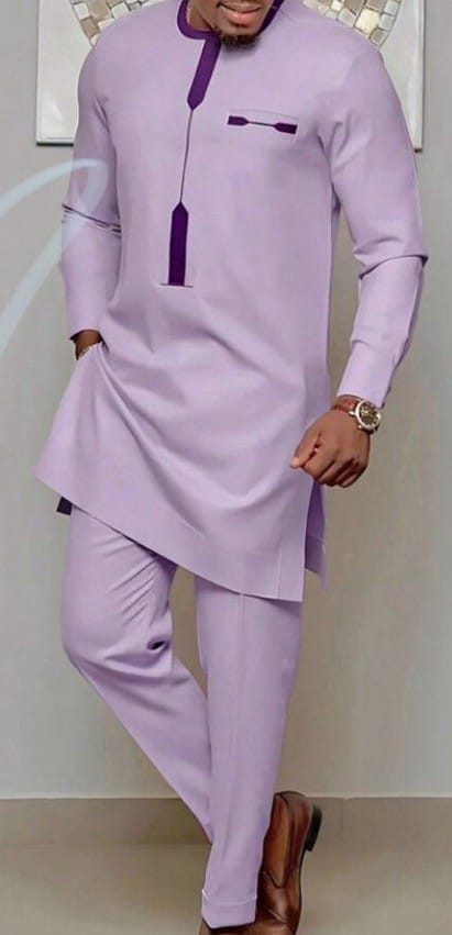 New Arrival Fashion 2Pc Men Suit Ankara Outfit 100% Cotton Fashion African Shirt Ankara Print Modern Dashiki Youth Adult Man Shirt and Trouser